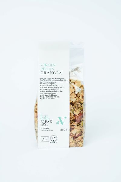 I Just Love Breakfast -- DDM 04.10.2024 Granola vierge pécan amande bio (édition V) - 250 g