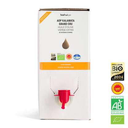 Huile d'olive koronéïki de kalamata aop vierge extra grand cru bio - 2