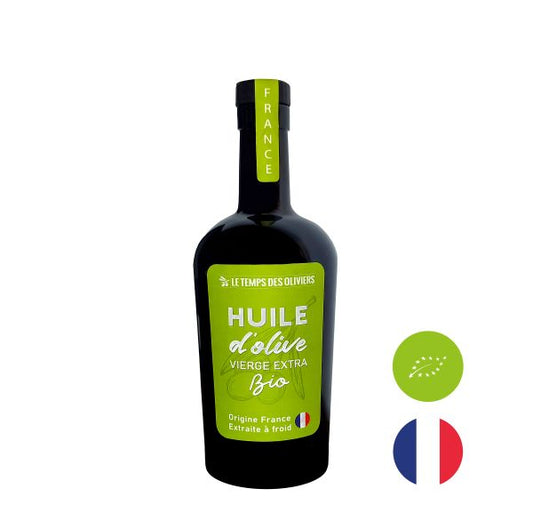 Huile d'olive vierge extra fruitée vert bio - 1