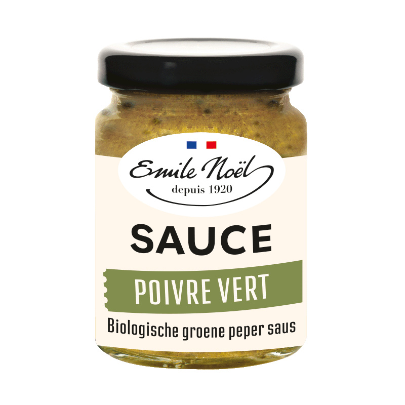 Sauce poivre vert bio - 1