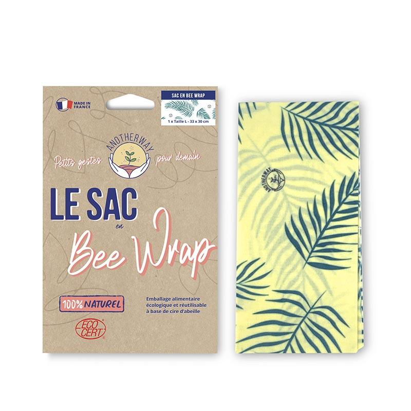 Anotherway -- Pack de 1 Sac Alimentaire Réutilisable Tropical Anotherway (L)